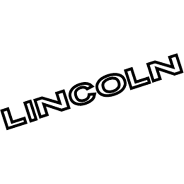 Lincoln AH6Z-5442528-A Nameplate