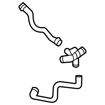 Ford Transit-350 Radiator Hose - LK4Z-6A715-C