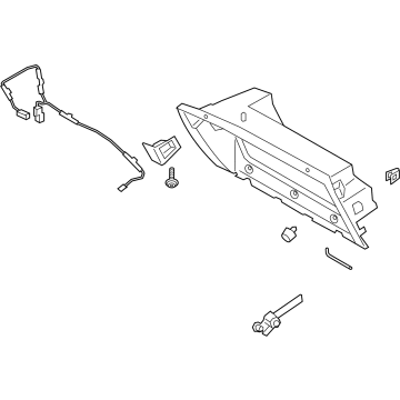 Ford Explorer Glove Box - LB5Z-7804338-AC