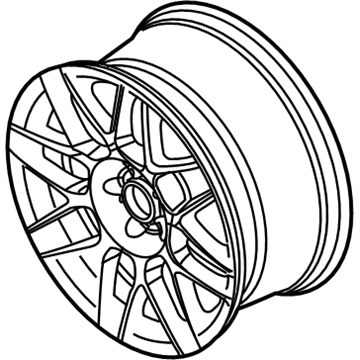 2014 Ford Mustang Spare Wheel - BR3Z-1007-K