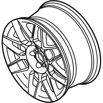 2011 Ford Mustang Spare Wheel - BR3Z-1007-B