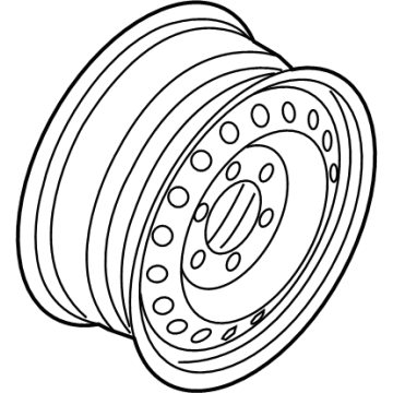 Ford KB3Z-1015-D Wheel, Spare