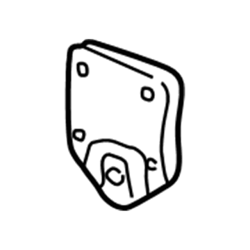 Ford F81Z-3E652-AA Damper Bracket