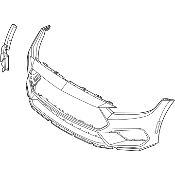 2024 Ford Mustang Bumper - PR3Z-17D957-ABPTM