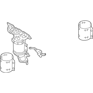 Ford DG9Z-5G232-D Exhaust Manifold And Catalyst Assembly