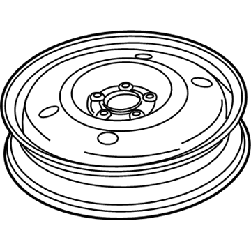 Lincoln FA1Z-1007-D Wheel, Spare