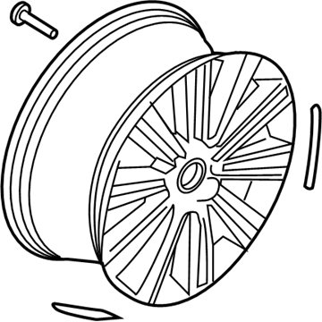 Lincoln FA1Z-1007-D Wheel, Alloy