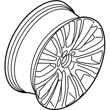 Lincoln FA1Z-1007-G Wheel, Alloy