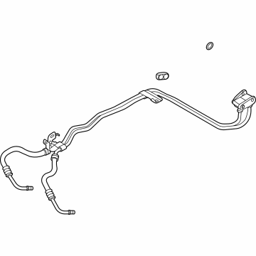 Ford Bronco Automatic Transmission Oil Cooler Line - MB3Z-7R081-A