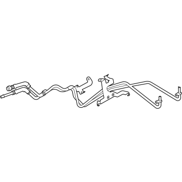 2022 Ford Mustang Automatic Transmission Oil Cooler Line - KR3Z-7R081-C