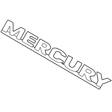 Mercury Sable Emblem - 2F4Z-7442528-AA