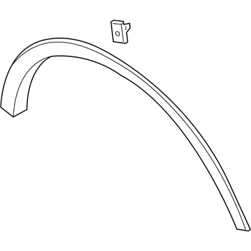 Ford LJ6Z-78290A60-AA Wheel Opening Molding