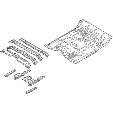 Ford F-150 Floor Pan - BL3Z-1611135-B