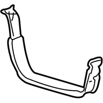 2000 Ford Explorer Fuel Tank Strap - XL2Z-9054-HA