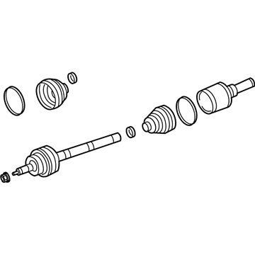 2017 Ford Expedition Axle Shaft - GL1Z-3A428-A