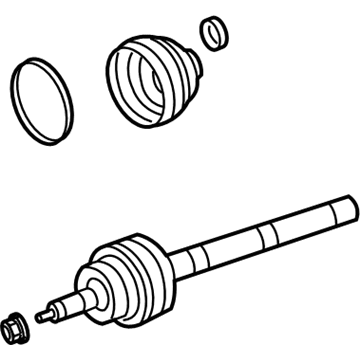 Ford AL1Z-3B436-A Shaft & Joint