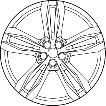 Ford KT4Z-1007-J Wheel, Alloy