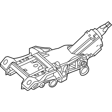 Ford Police Interceptor Utility Steering Column - DB5Z-3C529-F