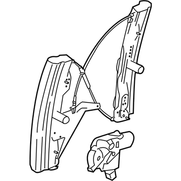 Lincoln 8A5Z-5423209-B Window Regulator