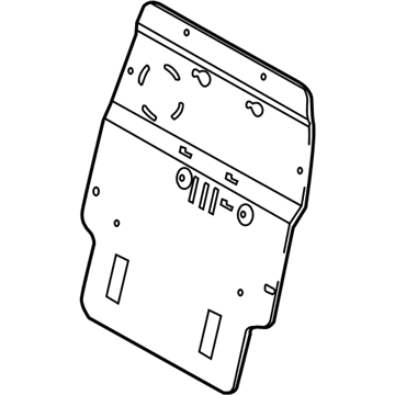 Ford BB5Z-7860508-D Seat Back Panel