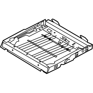 Ford BU5Z-9663160-C Seat Frame