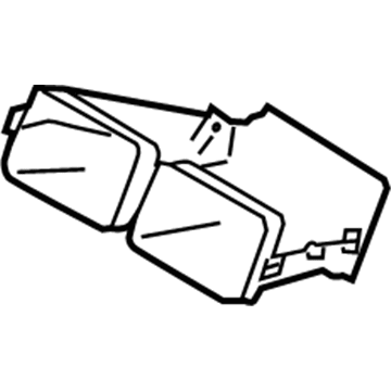 Ford AE5Z-19B680-E Center Duct