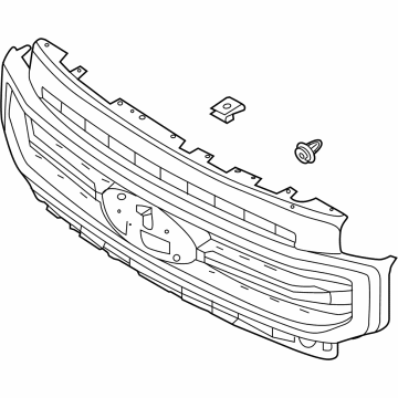 Ford LC3Z-8200-HA GRILLE ASSY - RADIATOR