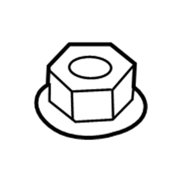 Ford -W714991-S442 Front Mount Nut