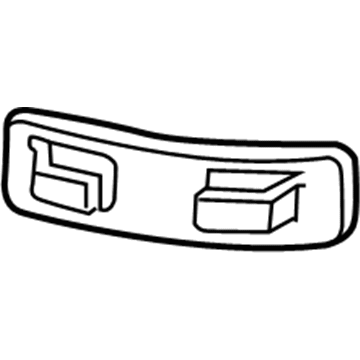 Ford 2T1Z-99610A95-AA Seat Belt Assembly Clip