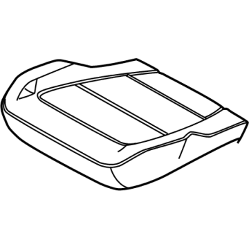 Ford M2DZ-7862901-CF COVER ASY - SEAT CUSHION