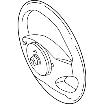 Ford 3S4Z-3600-CAC Steering Wheel Assembly