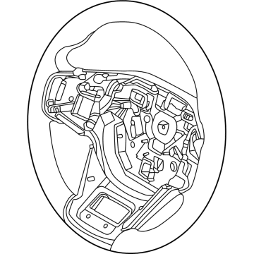 Ford Bronco Steering Wheel - M2DZ-3600-AB