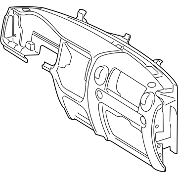 Ford 3L1Z-7804320-DAA Instrument Panel