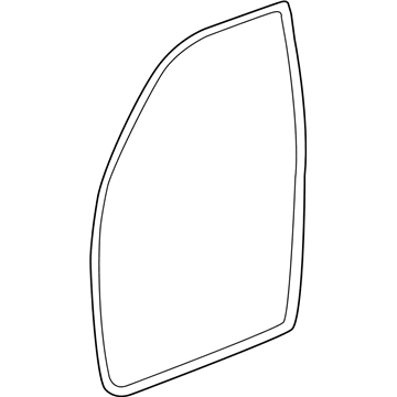 2000 Ford Crown Victoria Door Seal - XW7Z-5420530-AA