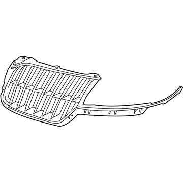 Lincoln AH6Z-8200-AA Grille