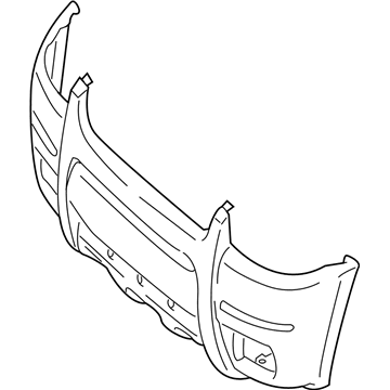 Ford 5L8Z-17D957-CAA Bumper Cover