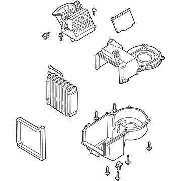 2004 Ford Escape Evaporator - 6L8Z-19850-AA