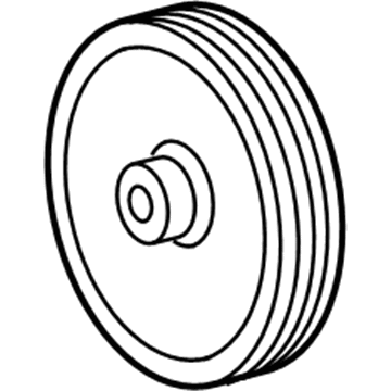 Lincoln XW4Z-3A733-BA Pulley