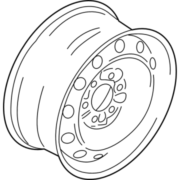 Ford JL1Z-1007-B Wheel, Spare