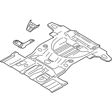 Lincoln BT4Z-7811218-A Floor Pan Assembly