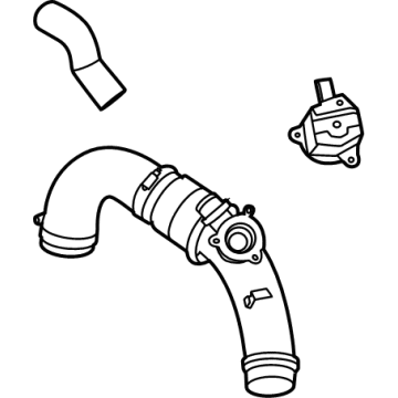 Lincoln LX6Z-9P437-E Upper Duct