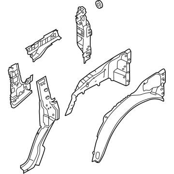 Ford M2DZ-7827790-A Inner Panel