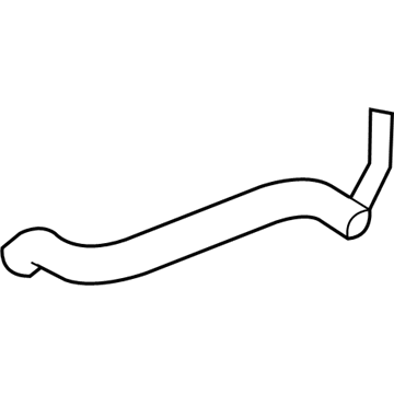 1988 Ford Mustang Radiator Hose - E8SZ-8260-F