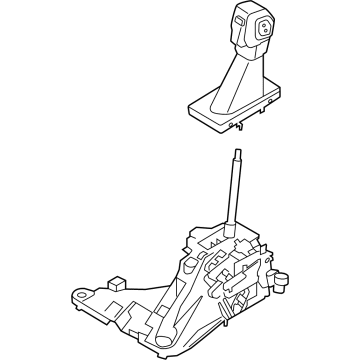 Ford Bronco Automatic Transmission Shifter - ND2Z-7210-BB