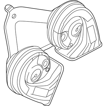 Ford BB5Z-13832-A Horn Assembly