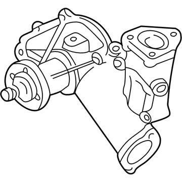 1990 Ford E-350 Econoline Water Pump - XU2Z-8501-A