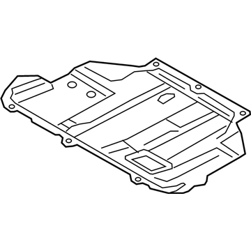 Ford KT1Z-6P013-A Underbody Shield