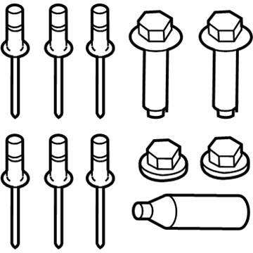 Ford 6E5Z-5019-A Engine Cradle Repair Kit