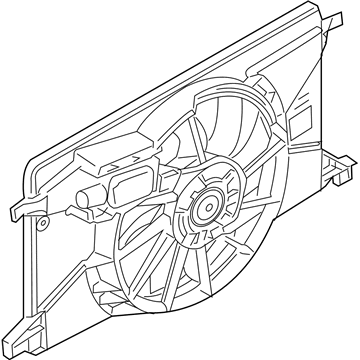 Ford CV6Z-8C607-P Fan Assembly