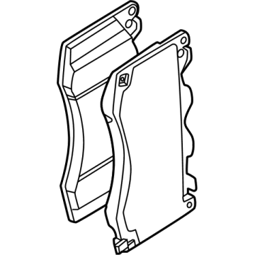 Ford PR3Z-2001-C KIT - BRAKE LINING